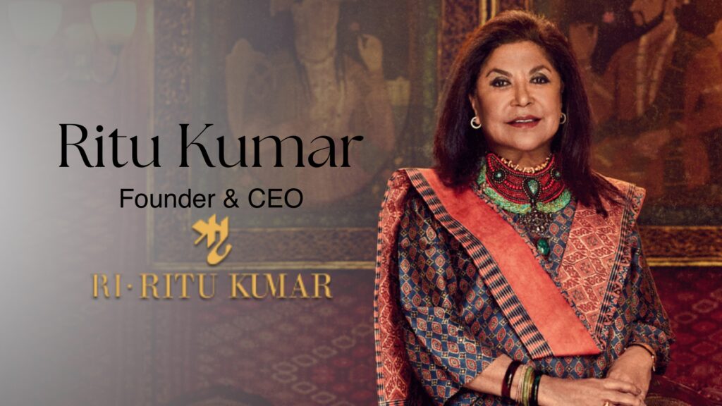 Ritu Kumar - The StartUP Facts
