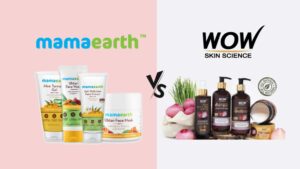 Mamaearth vs WOW skin science - TSF